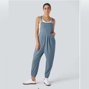 HALARA Slate Blue Relaxed Jumpsuit